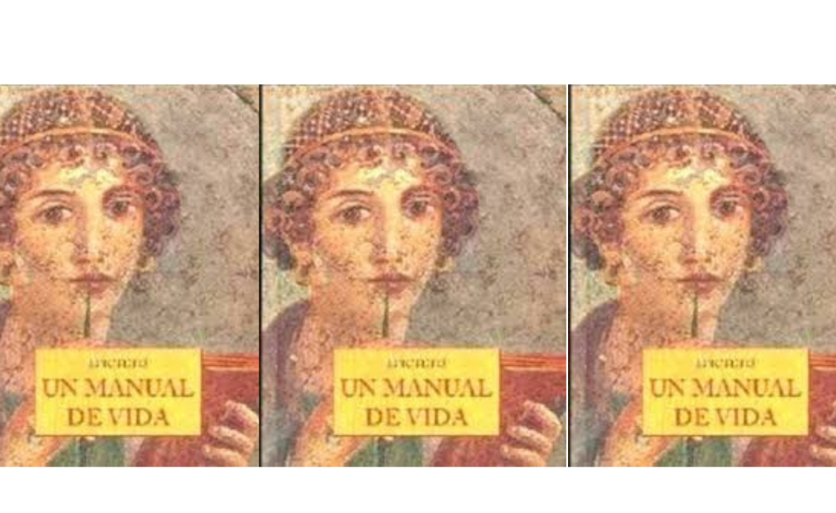 portada libro UN MANUAL DE VIDA de Epicteto